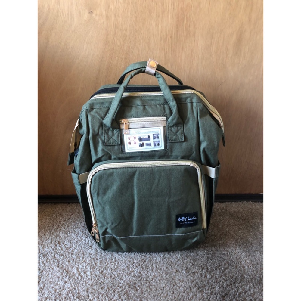 Diaper Bag Happy Luoka with built in Bassinet